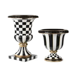 MacKenzie-Childs Courtly Stripe Urn* Pots & Planters