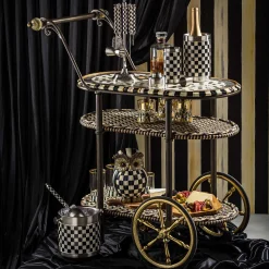 MacKenzie-Childs Courtly Stripe Wallpaper* Room Accents