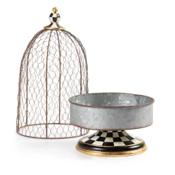 MacKenzie-Childs Courtly Tin Cloche* Outdoor Entertaining