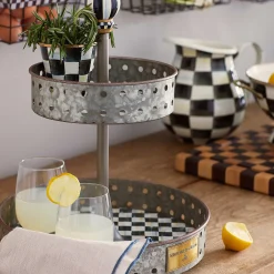 MacKenzie-Childs Courtly Tin Tiered Stand* Outdoor Entertaining