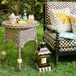 MacKenzie-Childs Courtyard Outdoor End Table* Outdoor Furniture