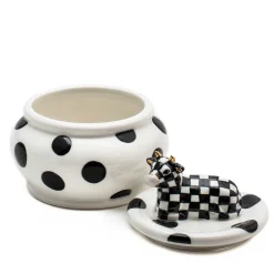 MacKenzie-Childs Cow Creamery Sugar Bowl* Outdoor Entertaining