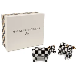 MacKenzie-Childs Cow Salt & Pepper Set* Outdoor Entertaining