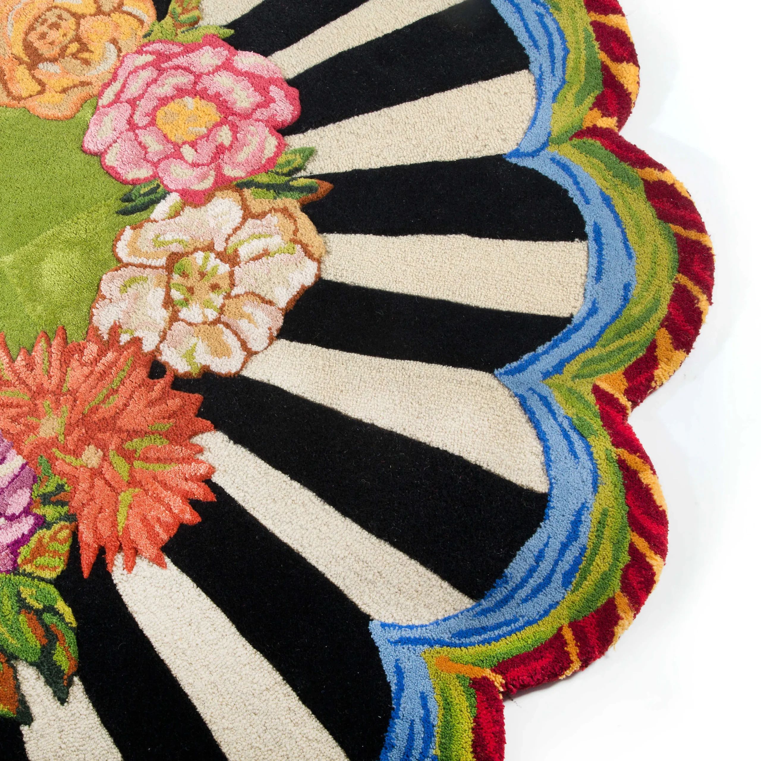 MacKenzie-Childs Cutting Garden Rug - 6' Round* Rugs