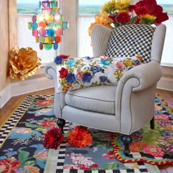 MacKenzie-Childs Cutting Garden Rug - 2'8" X 8' Runner* Rugs