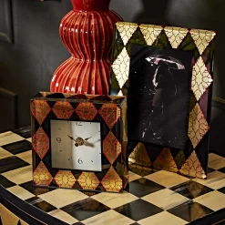 MacKenzie-Childs Evenfall Desk Clock* Room Accents