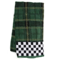 MacKenzie-Childs Evergreen Plaid Bath Towel* Bed & Bath