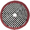 MacKenzie-Childs Fab Fur Check Tree Skirt* Room Accents
