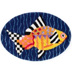 MacKenzie-Childs Fantasia Fish Bath Rug* Bed & Bath