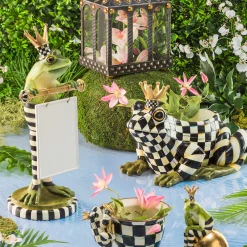 MacKenzie-Childs Fergal Frog On Ball* Room Accents