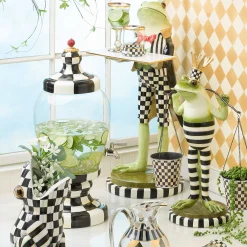MacKenzie-Childs Fergal The Frog Double Plant Holder* Outdoor Decor