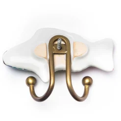 MacKenzie-Childs Fish Hook Right - Rainbow* Room Accents