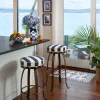 MacKenzie-Childs Flatiron Bar Stool - Navy* Dining Room & Kitchen