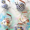 MacKenzie-Childs Flower Market 3 Quart Tea Kettle - White* Tea Kettles