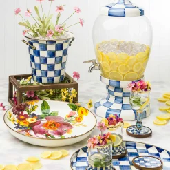 MacKenzie-Childs Flower Market Abundant Bowl - White* Outdoor Entertaining