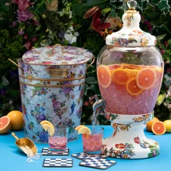 MacKenzie-Childs Flower Market Beverage Hostess* Outdoor Entertaining