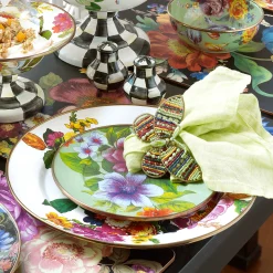 MacKenzie-Childs Flower Market Charger/Plate - White* Outdoor Entertaining