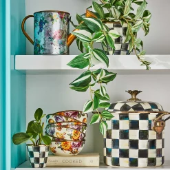 MacKenzie-Childs Flower Market Dipping Bowl - White* Outdoor Entertaining