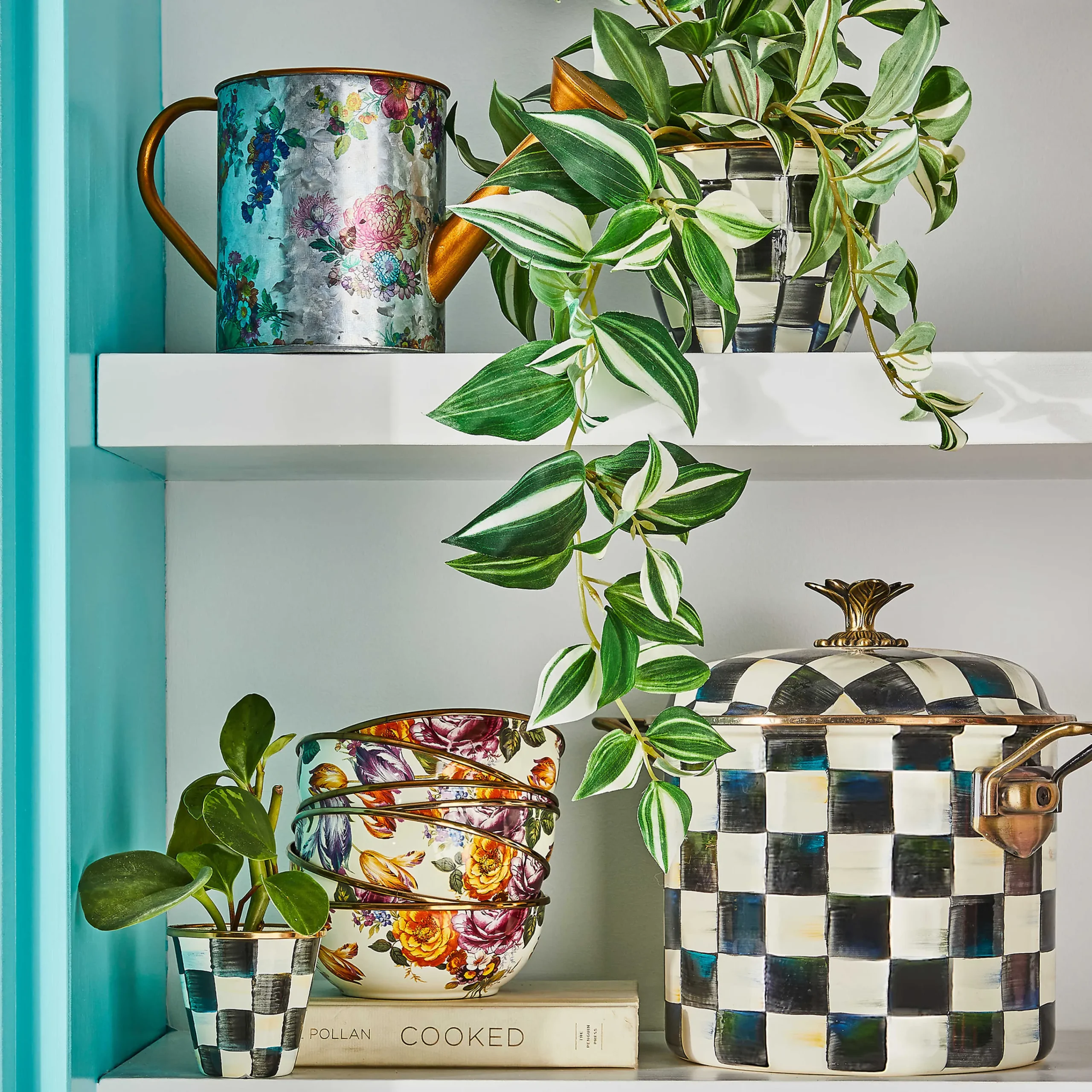 MacKenzie-Childs Flower Market Dipping Bowl - White* Outdoor Entertaining