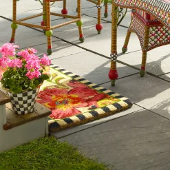 MacKenzie-Childs Flower Market Double Door Entrance Mat* Outdoor Rugs & Mats