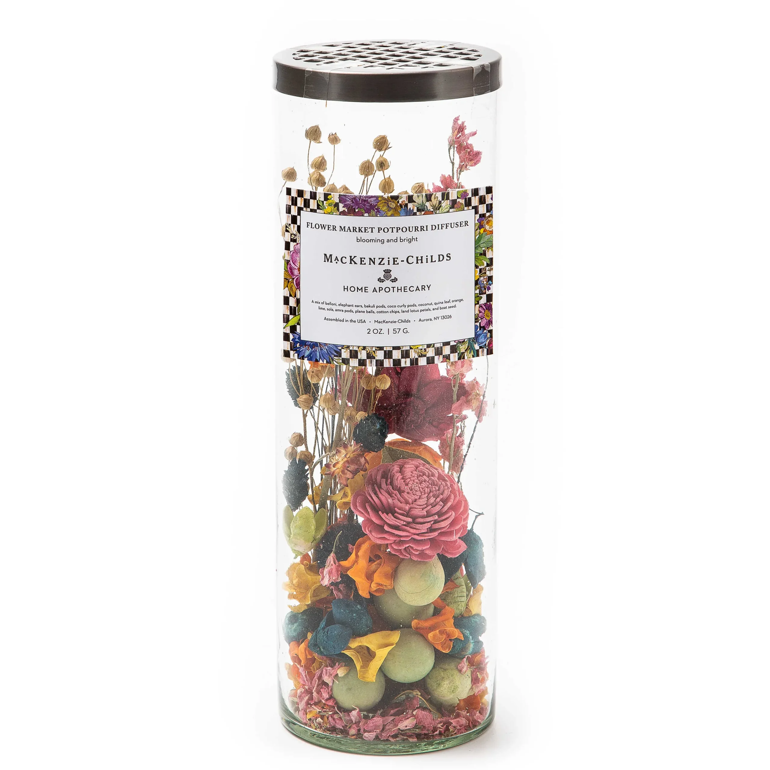MacKenzie-Childs Flower Market Potpourri Diffuser* Candles & Fragrances
