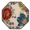 MacKenzie-Childs Flower Market Reflections Rug - 6' Octagon - Ivory* Rugs
