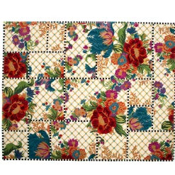 MacKenzie-Childs Flower Market Trellis Rug - Ivory - 8' X 10'* Rugs