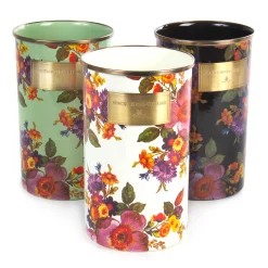 MacKenzie-Childs Flower Market Utensil Holder - Black* Kitchen Storage & Organization