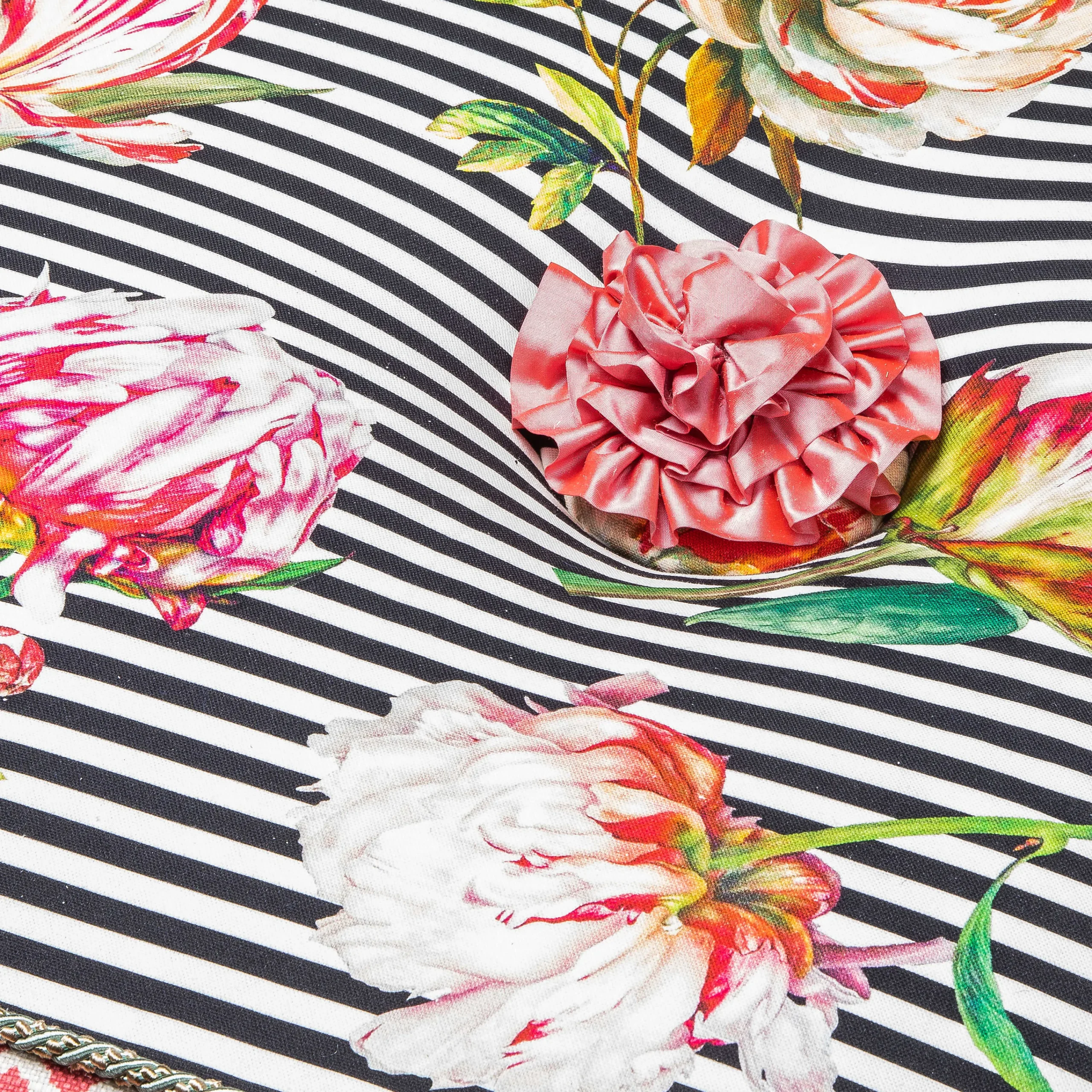 MacKenzie-Childs Flower Show Setting Seat* Living Room