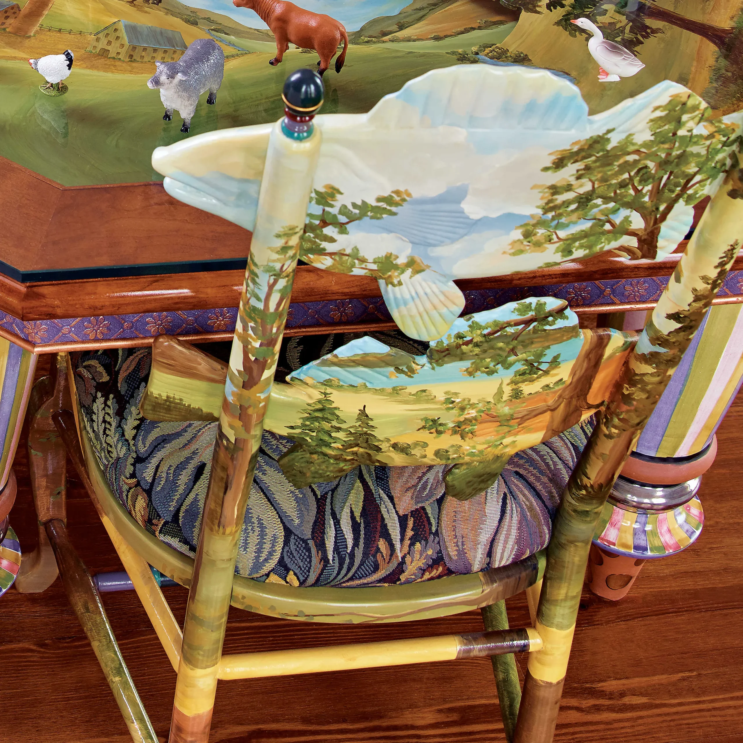 MacKenzie-Childs Forest Fish Chair* Dining Room & Kitchen