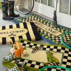 MacKenzie-Childs Frog Entrance Mat* Outdoor Rugs & Mats