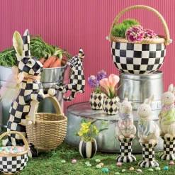 MacKenzie-Childs Funny Bunny Pot Climber* Pots & Planters