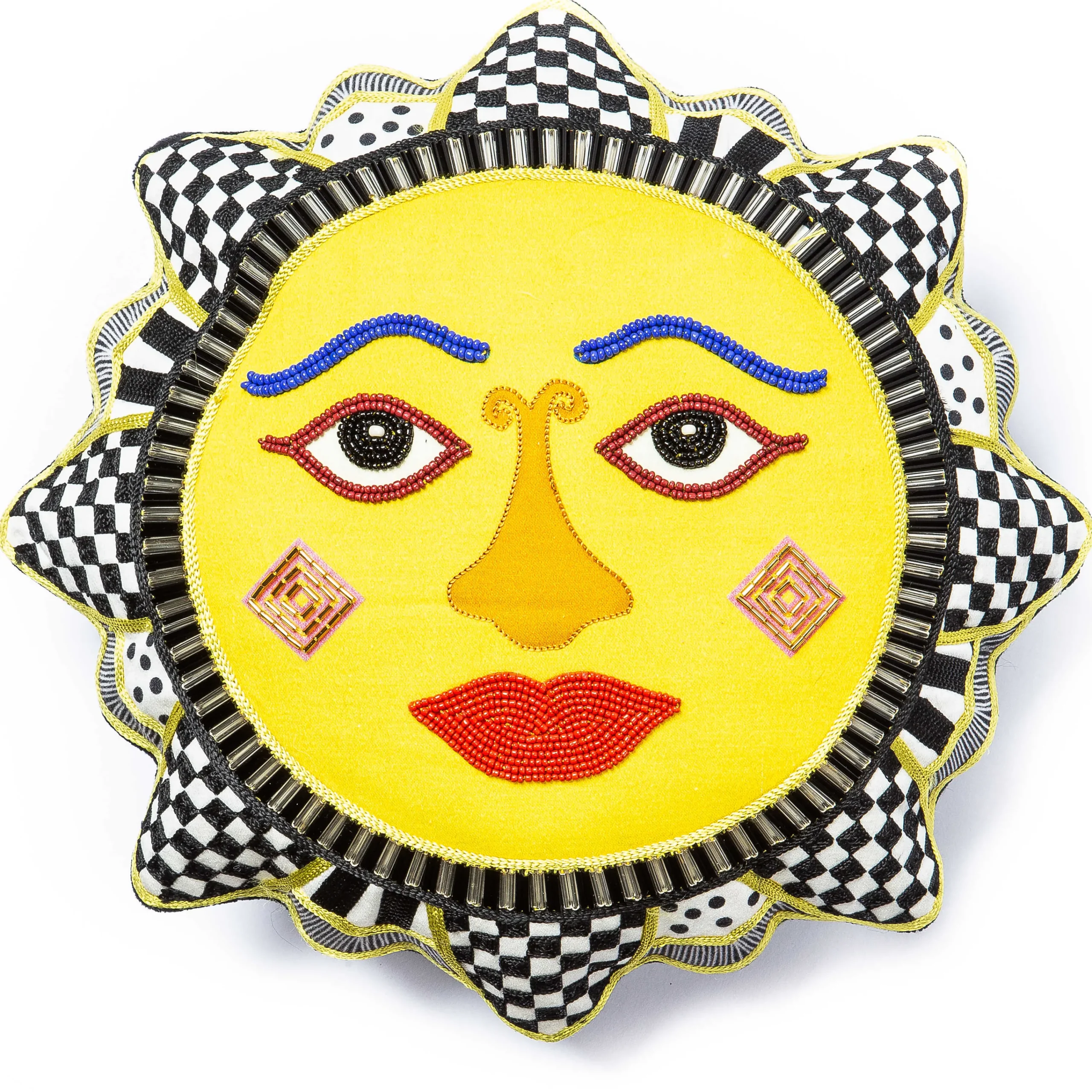MacKenzie-Childs Good Day Sunshine Pillow* Pillows, Throws, & Cushions