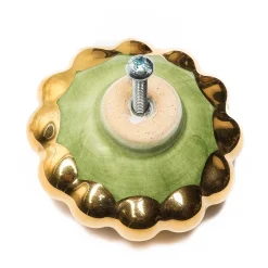 MacKenzie-Childs Harlequin Round Knob* Room Accents