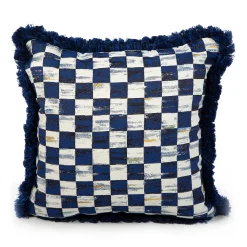 MacKenzie-Childs Indigo Villa Outdoor Accent Pillow* Outdoor Decor
