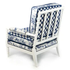 MacKenzie-Childs Indigo Villa Outdoor Chair* Outdoor