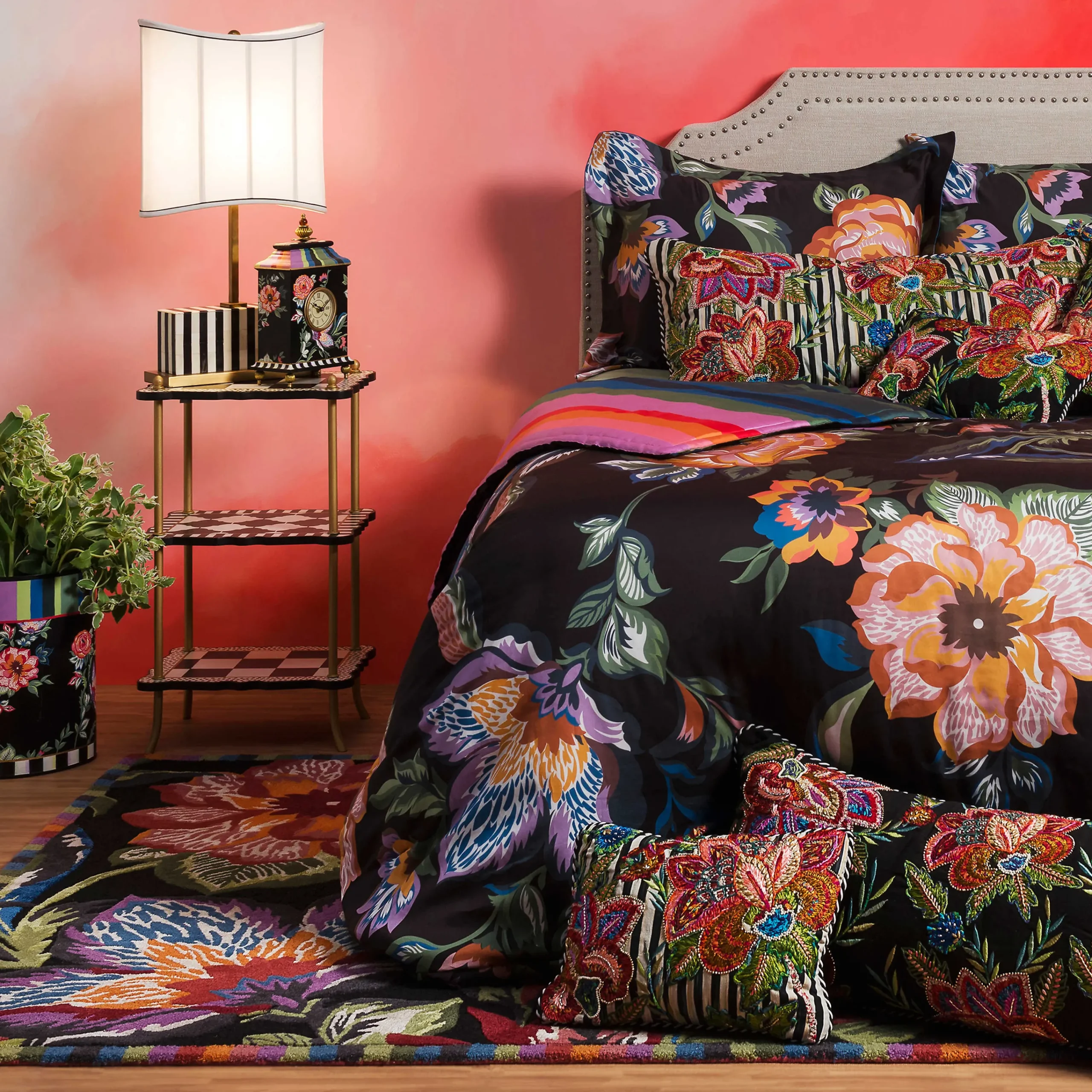 MacKenzie-Childs Jaipur Desk Clock* Room Accents