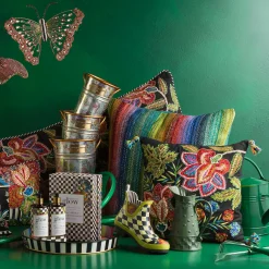 MacKenzie-Childs Jaipur Multi Stripe Pillow* Pillows, Throws, & Cushions