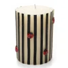 MacKenzie-Childs Ladybug Pillar Candle - 4"* Candles & Fragrances