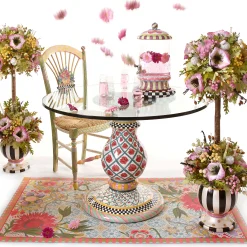 MacKenzie-Childs Light Flower Basket Side Chair* Dining Room & Kitchen