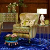 MacKenzie-Childs Lily Pond Side Table* Entryway Furniture