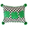 MacKenzie-Childs Lucky Clover Lumbar Pillow* Pillows, Throws, & Cushions