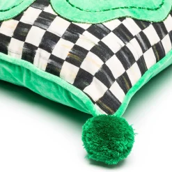 MacKenzie-Childs Lucky Clover Pillow* Pillows, Throws, & Cushions