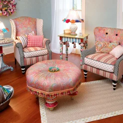 MacKenzie-Childs Marble Side Table* Entryway Furniture