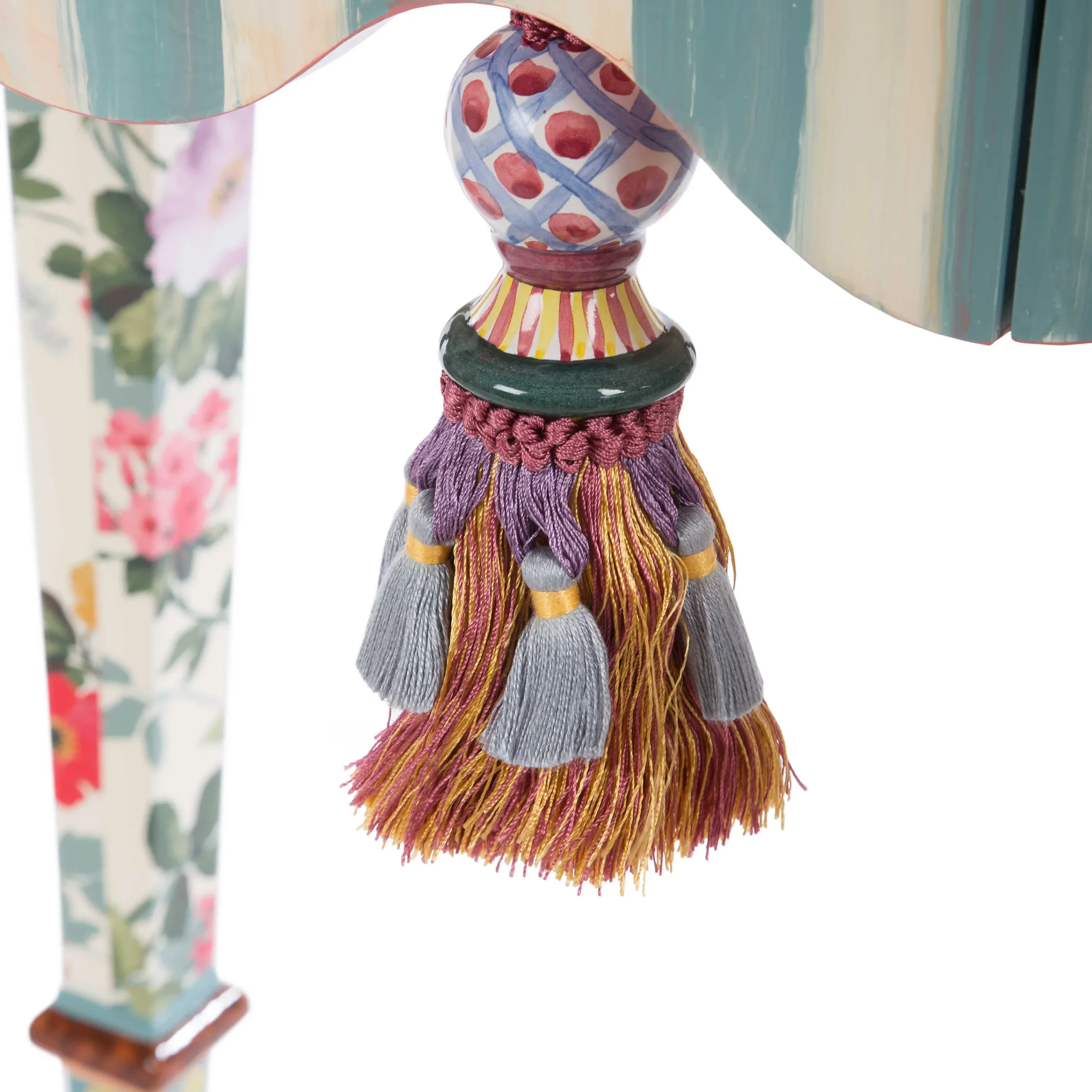 MacKenzie-Childs Marble Side Table* Entryway Furniture