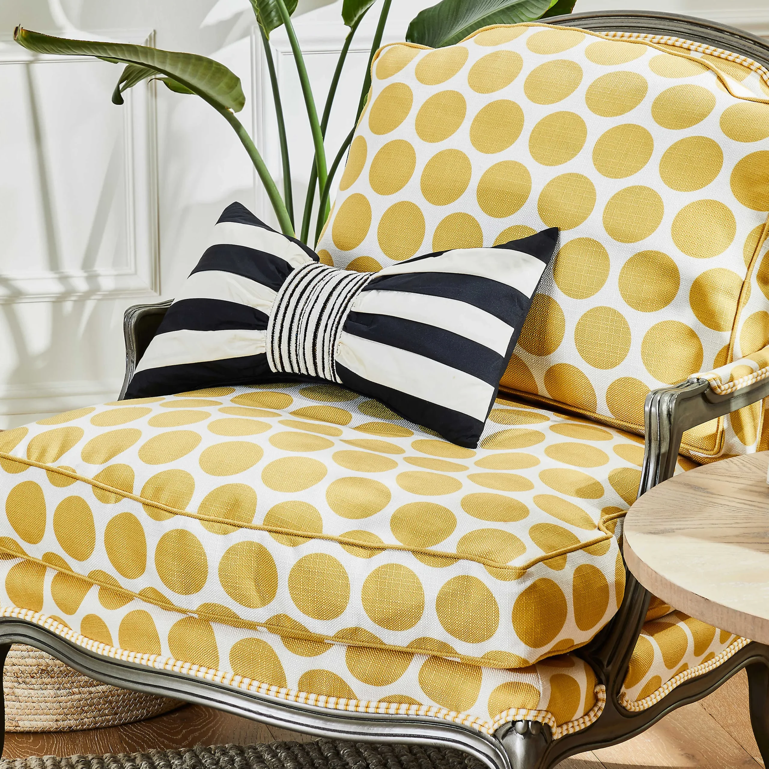 MacKenzie-Childs Marquee Bow Pillow* Pillows, Throws, & Cushions