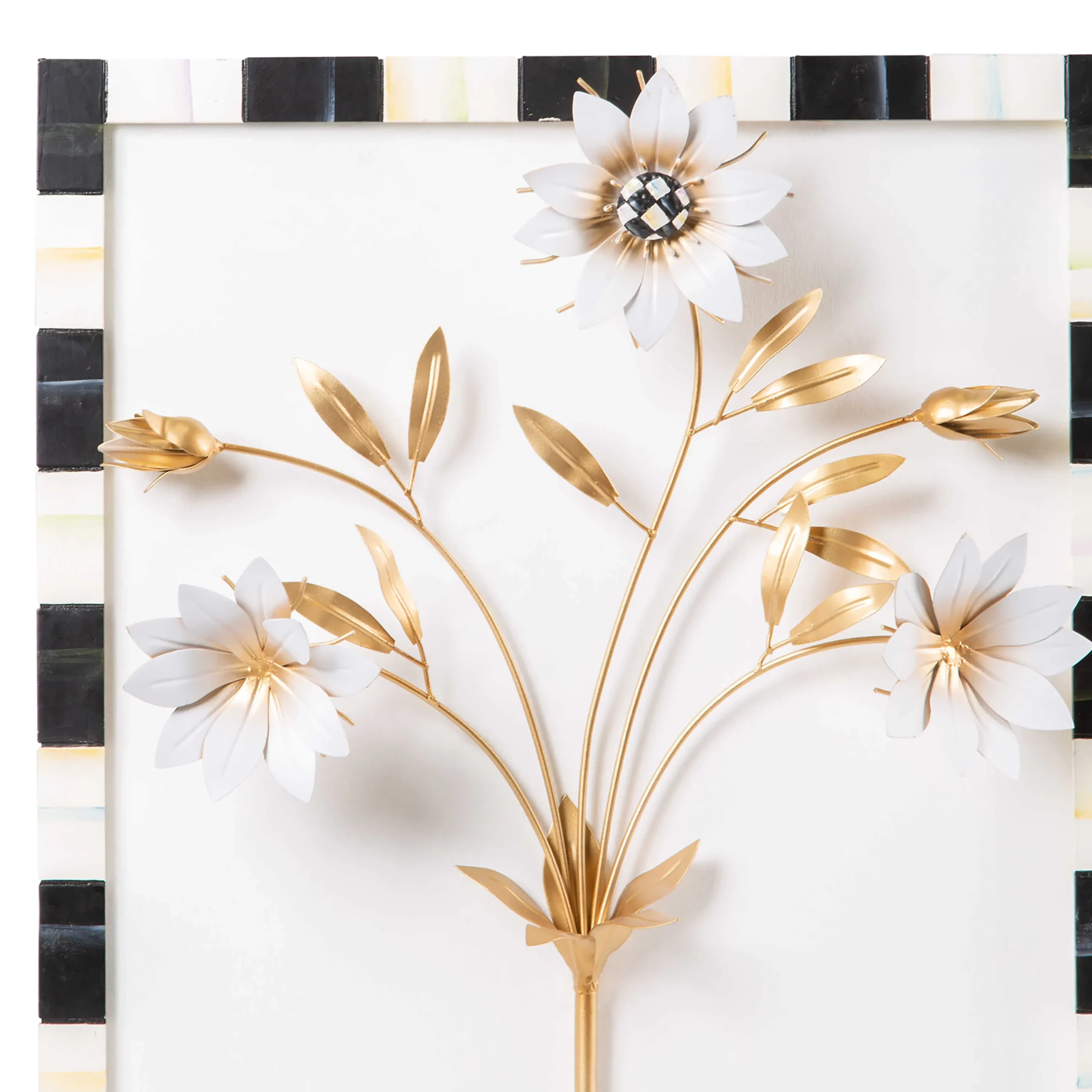 MacKenzie-Childs Marquee Daisy Wall Art* Room Accents