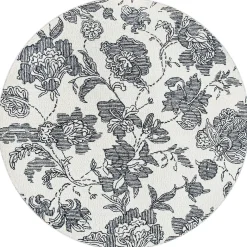 MacKenzie-Childs Marquee Floral Rug - 6' Round* Rugs