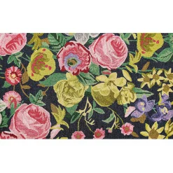 MacKenzie-Childs Midnight Floral Rug - 3' X 5'* Rugs