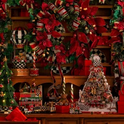 MacKenzie-Childs Mini Dinner Candles - Candy Cane - Set Of 6* Candles & Fragrances